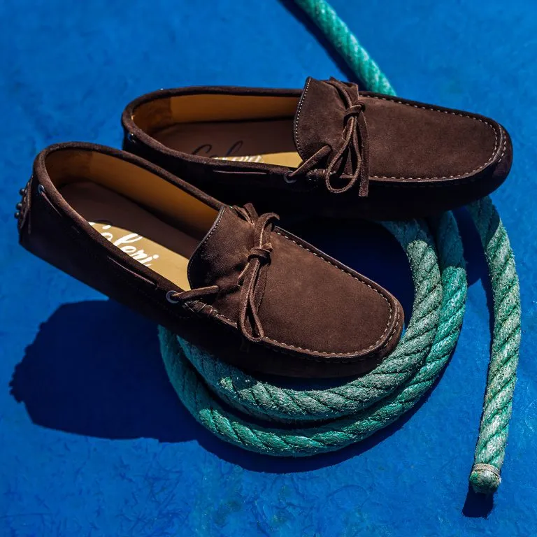 Caleri men’s loafers in cocoa