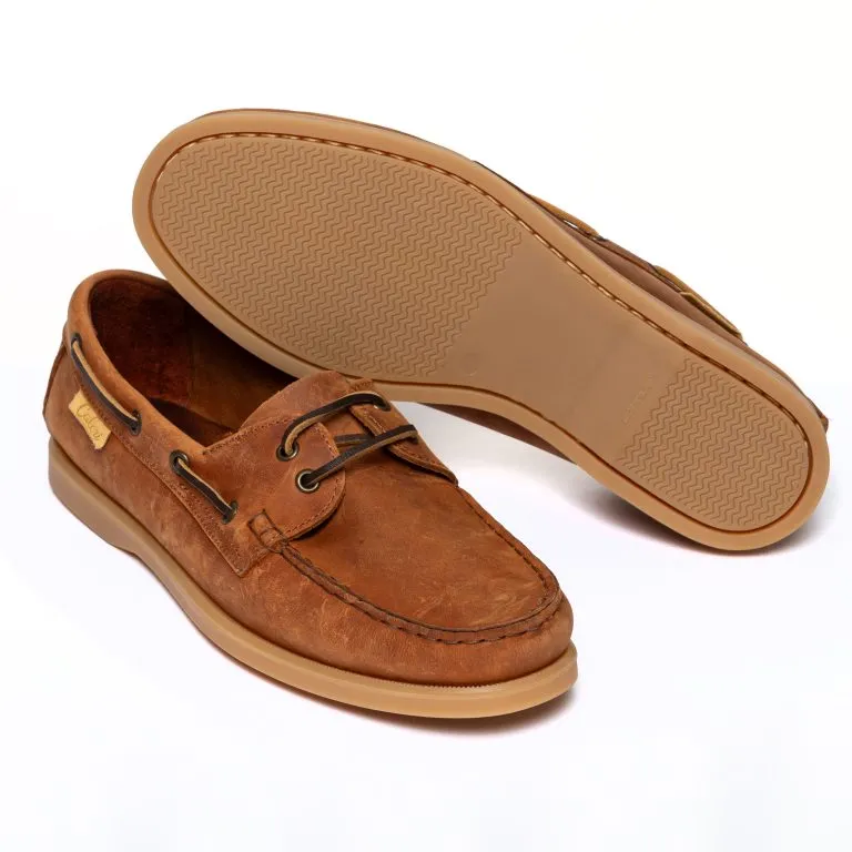 scarpe da barca primavera/estate 2025 caleri shoes aliseo cognac