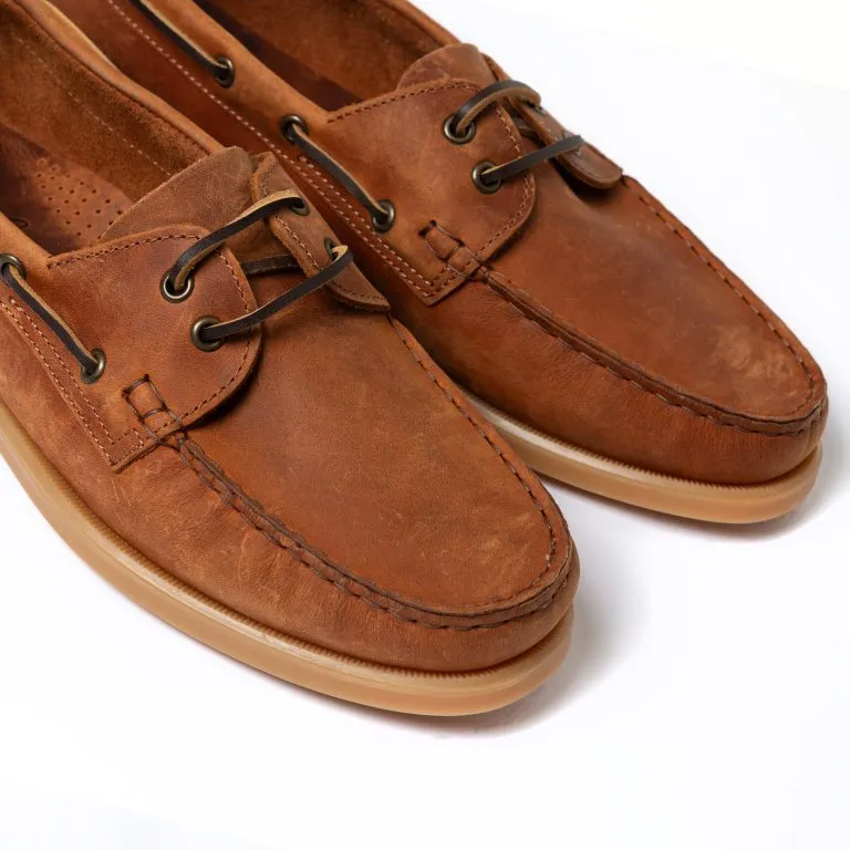 scarpe da barca primavera/estate 2025 caleri shoes aliseo cognac