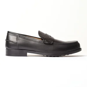 maestrale mocassino penny loafer da uomo caleri shoes liquirizia
